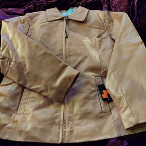 Light Pink leather jacket